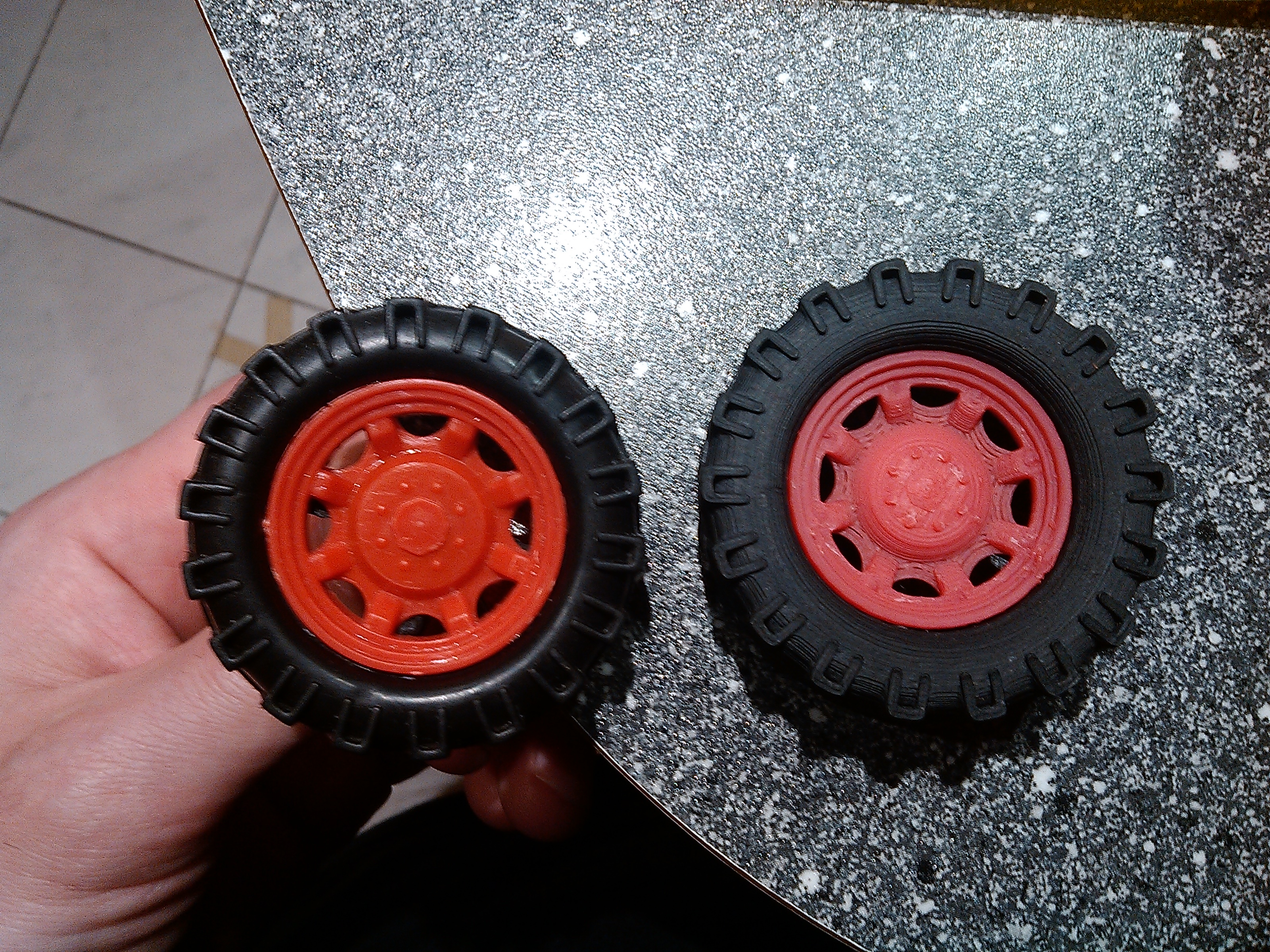 Zadní kolo na traktor