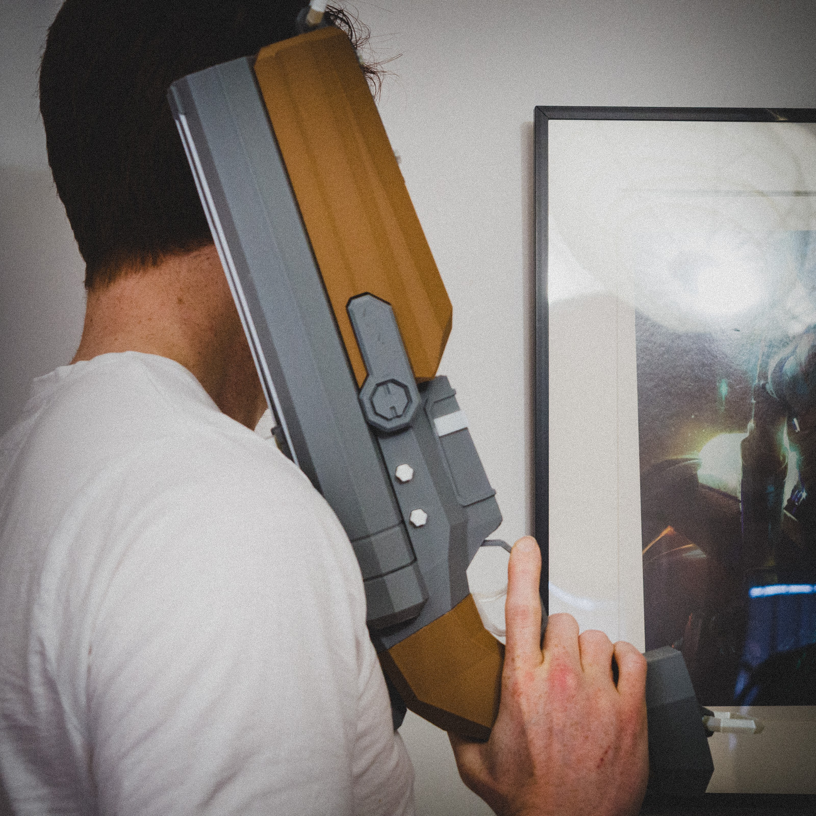 Deep Rock Galactic - Jury-Rigged Boomstick - Lifesize Prop