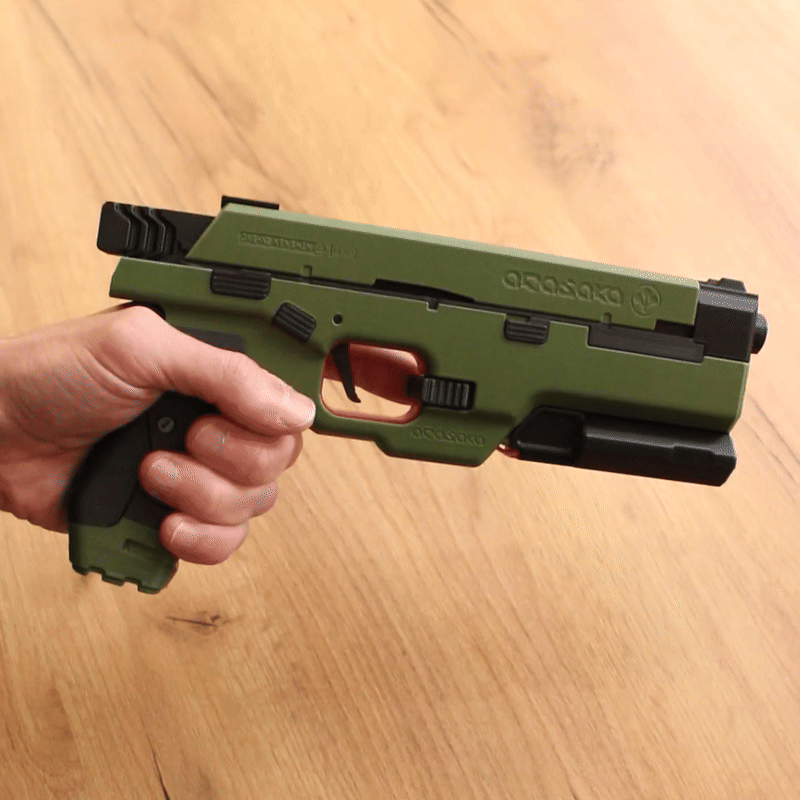 JKE-X2 Kenshin - Iconic Arasaka Pistol Replica Model | Cyberpunk