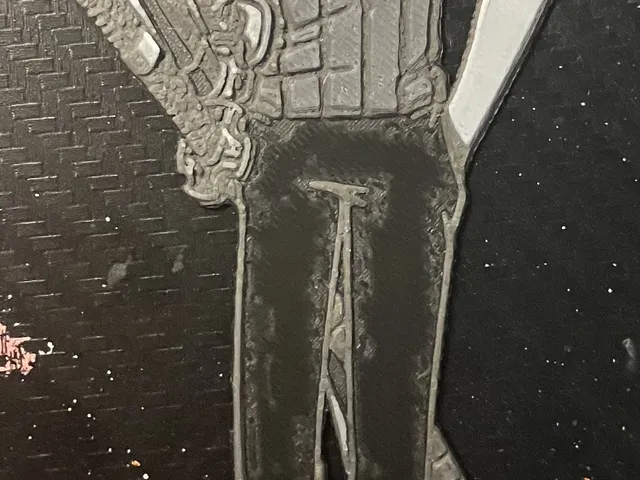 Zorro pre timescip from One Piece B&W Hueforge