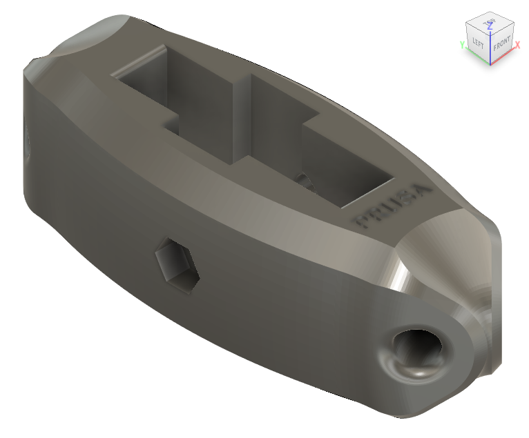 Prusa Pulley for M5x30 hex-socket screw (ASA)