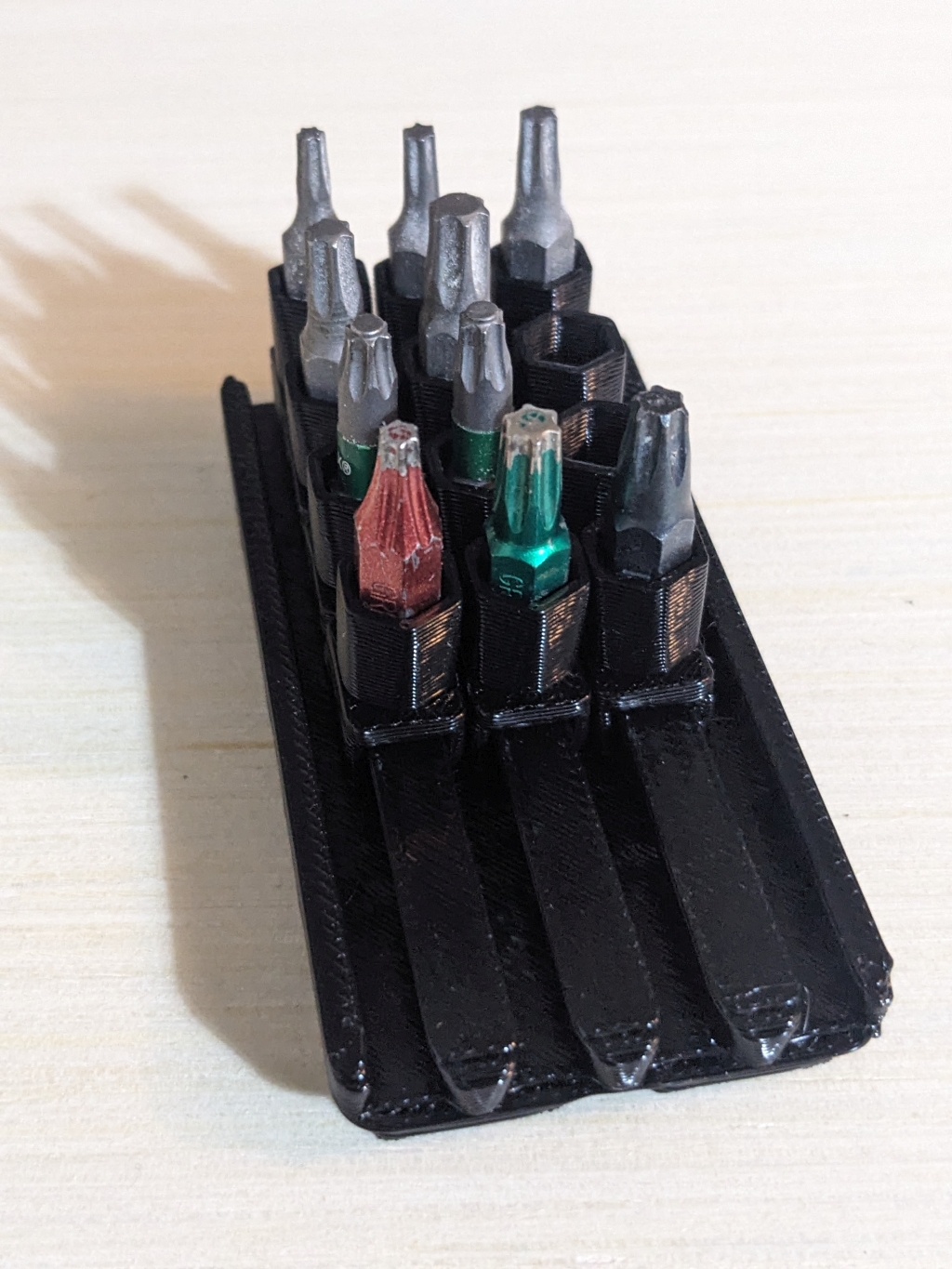 Hex Bit Holder - For ventrue3000 Rails