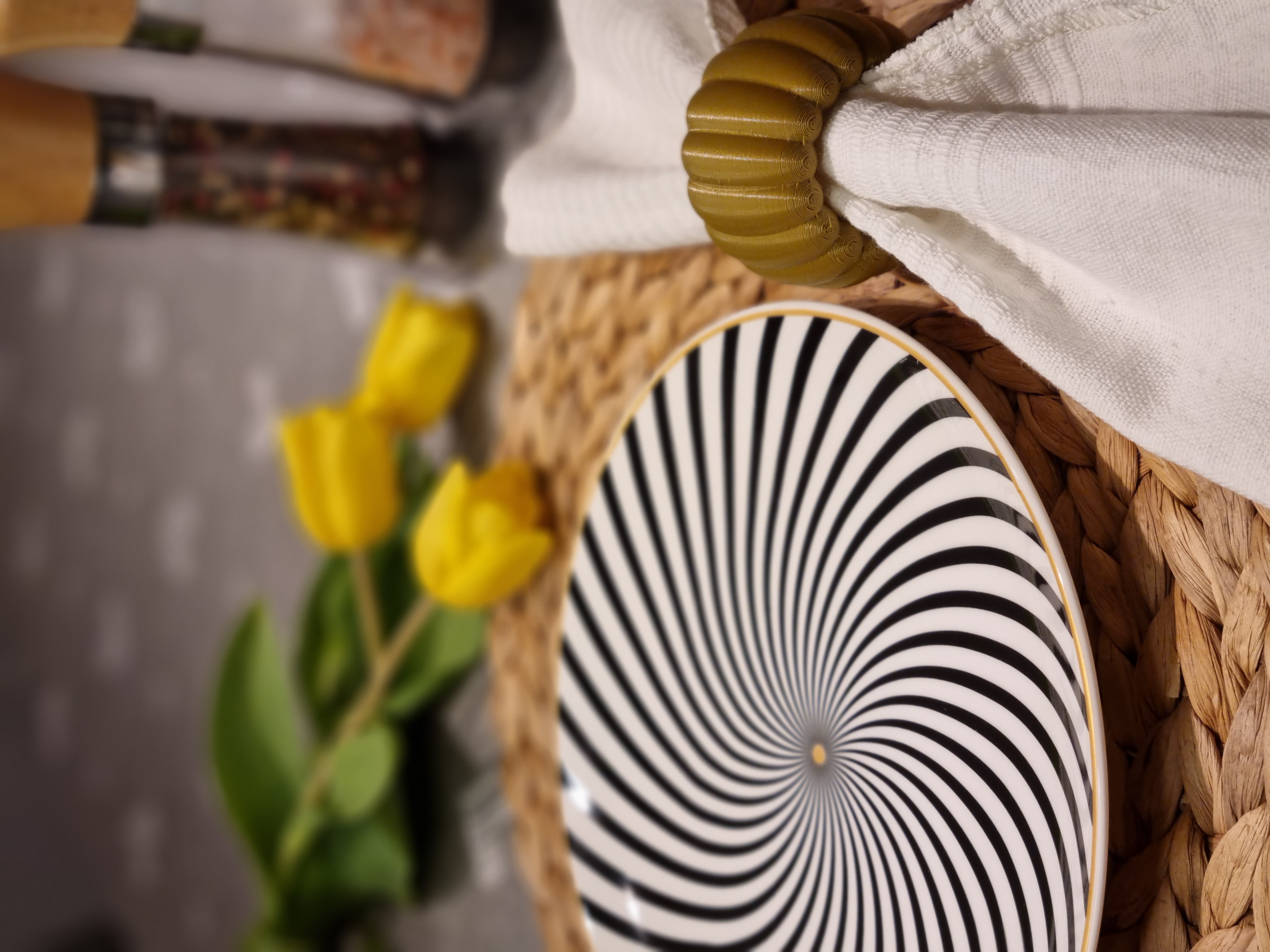 Pumpkin napkin ring