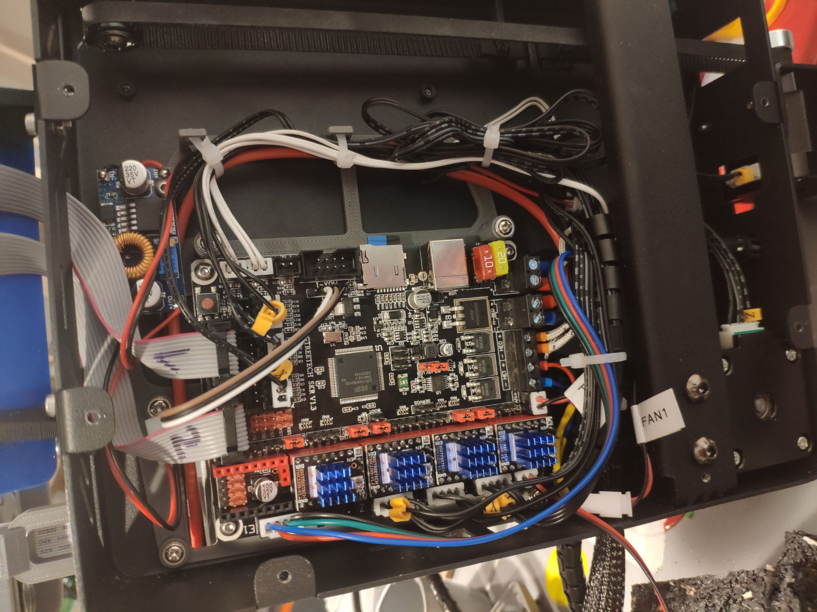 Kingroon KP3S mounting frame for SKR 1.3/1.4/2.0 board by felixna ...