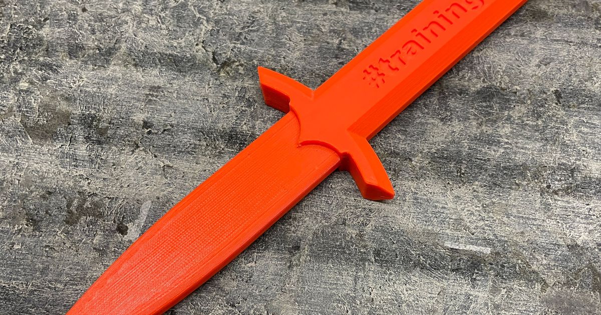 Trainingsdolch /Training dagger by Spyder7022 Download free STL model