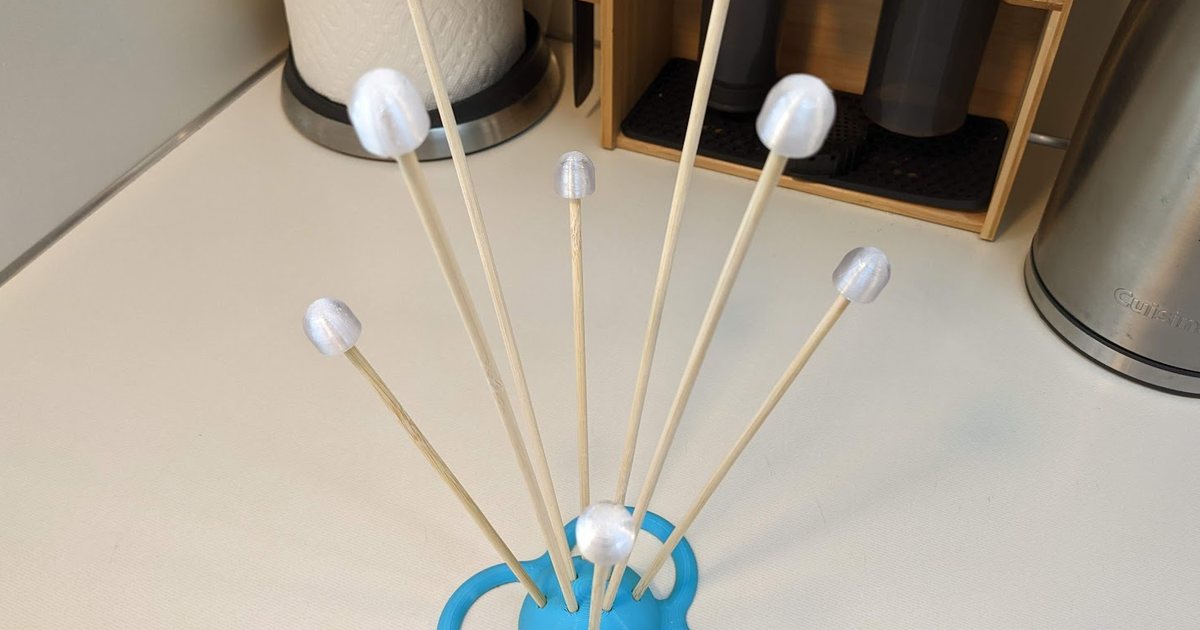 Plastic Bag Dryer by Extra Fox Download free STL model