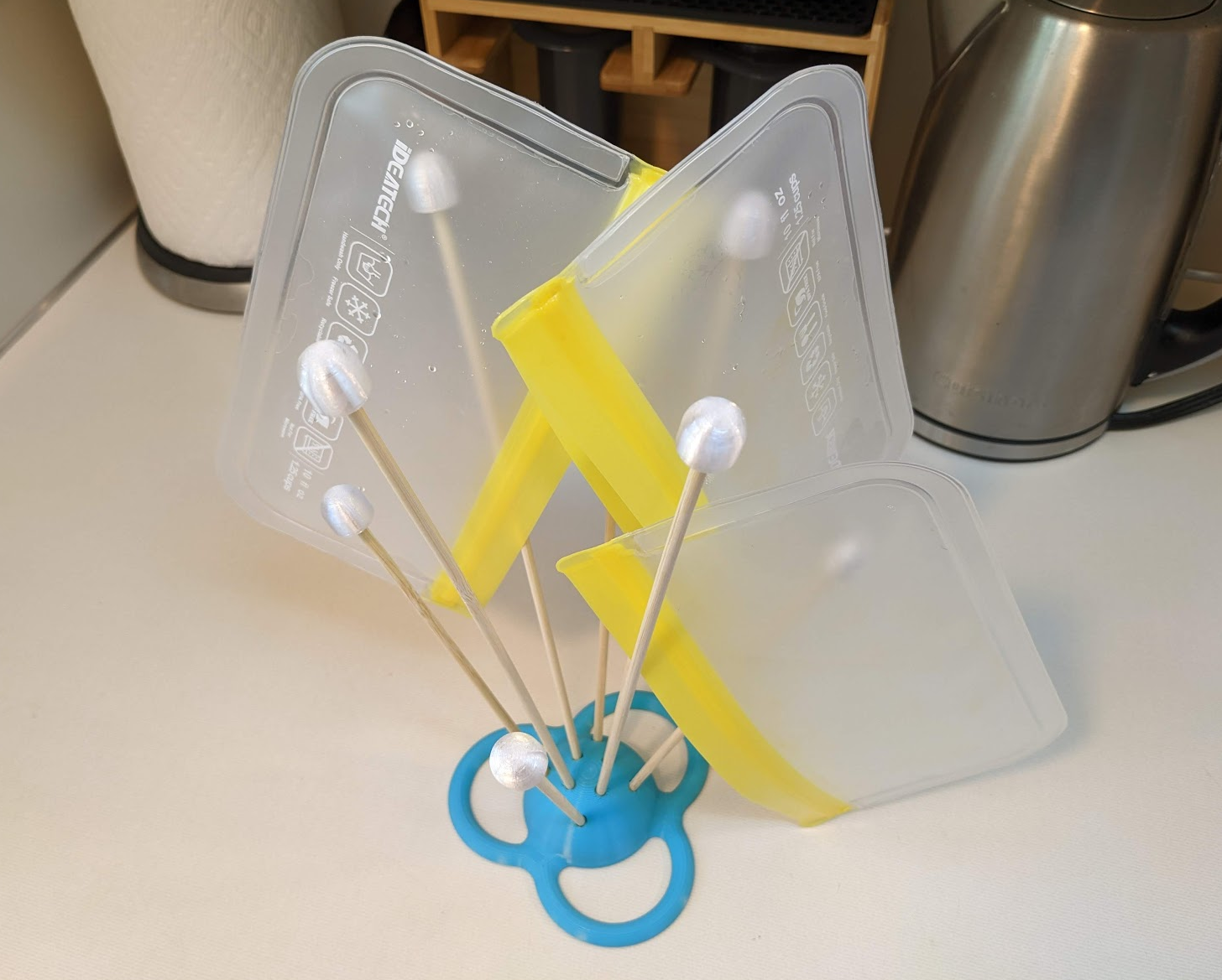 Plastic Bag Dryer by Extra Fox Download free STL model