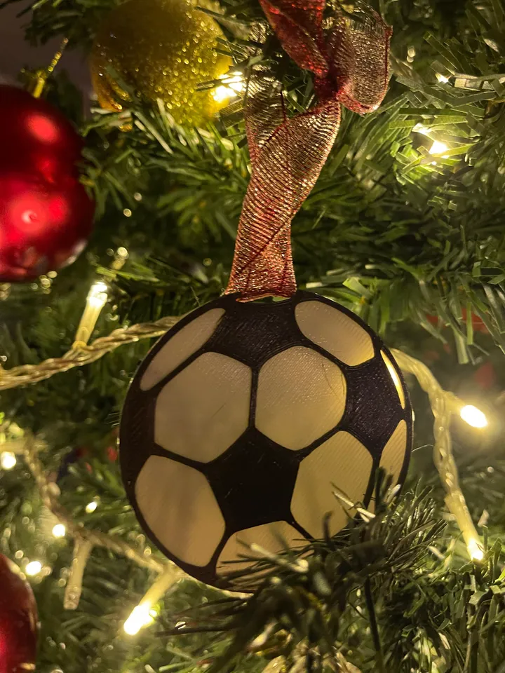 Football Tree Ornament by Lee Roberts | Download free STL model ...