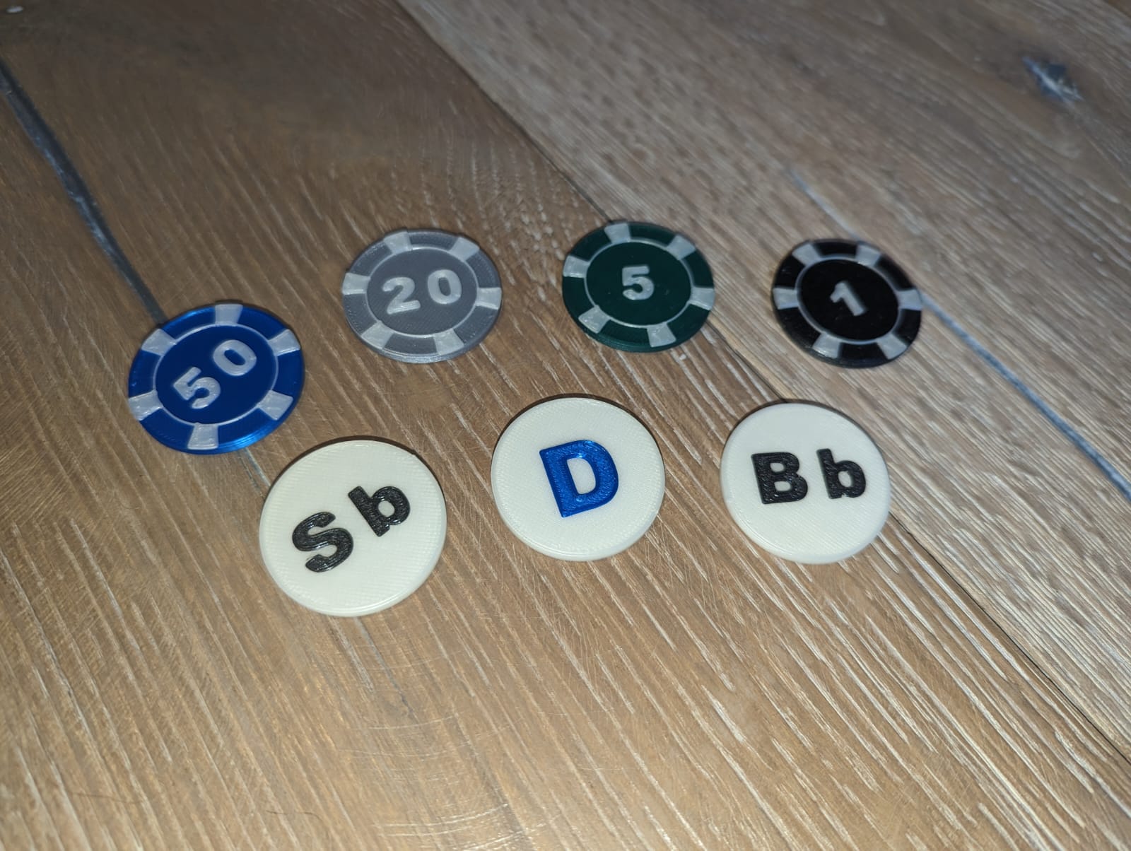 Miniatura 7 do modelo 3D Poker set