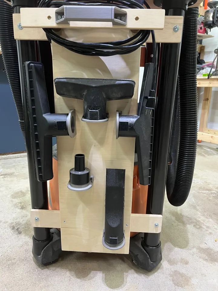 Dust Collection Cart for a Shop Vac and Dustopper