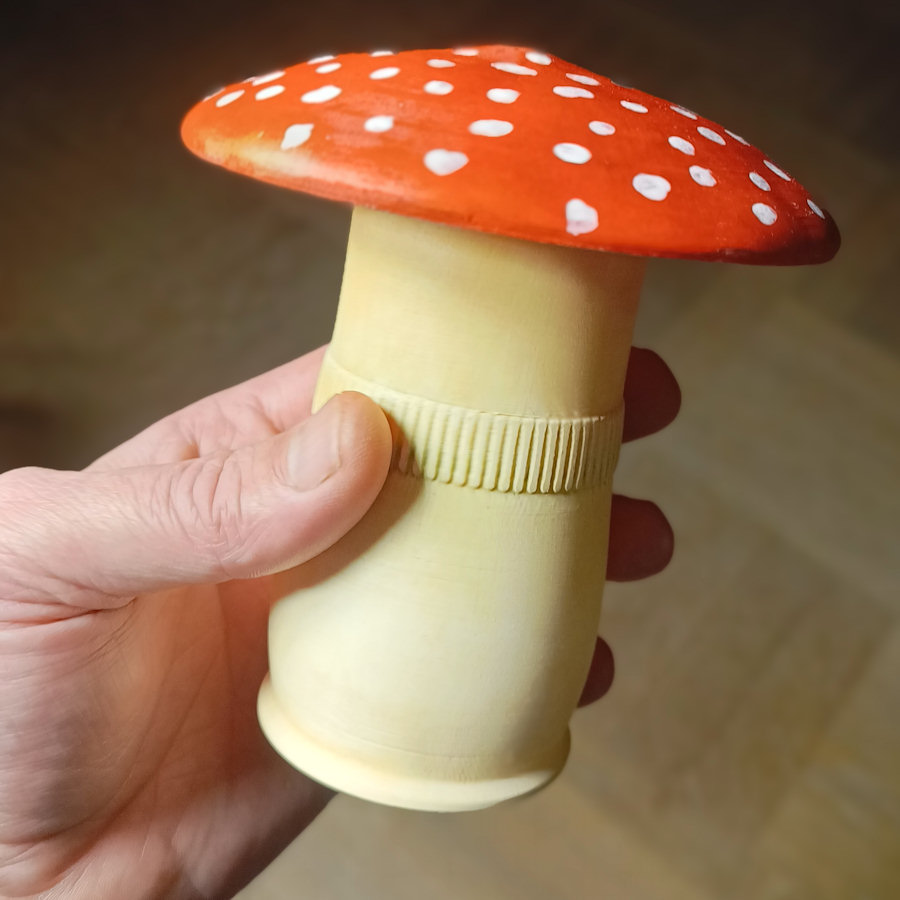 Mushroom Jar / Canister by Wim V Download free STL model