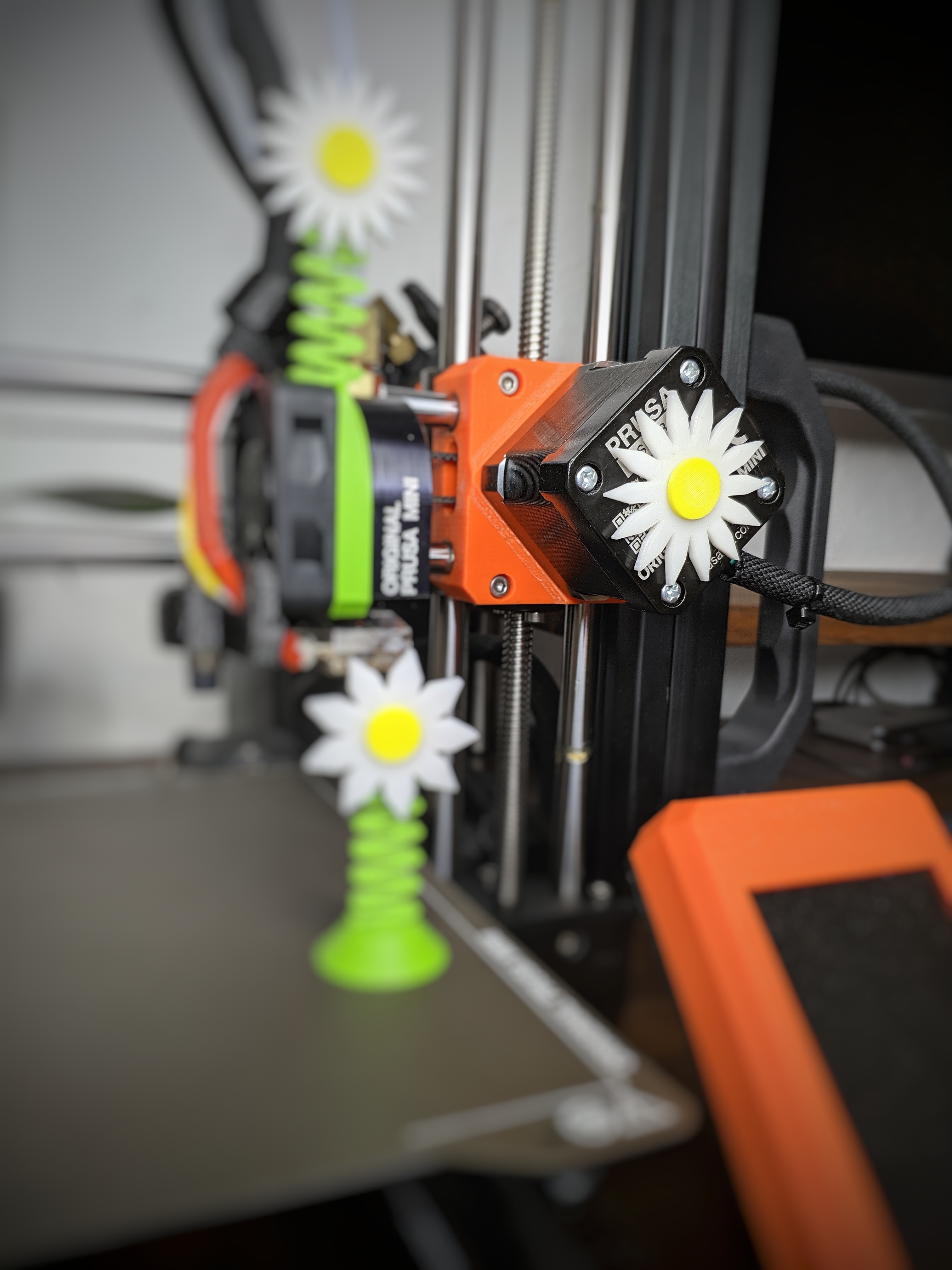 Daisy Flower Extruder / Motor Motion - Visualizer