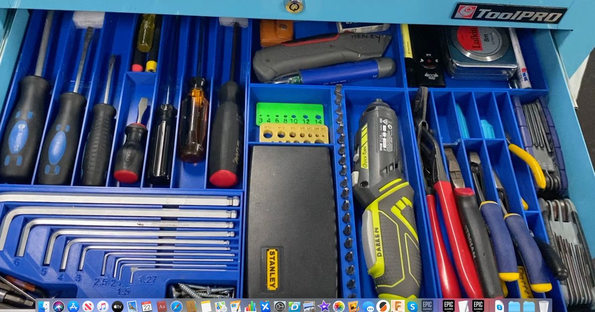 Tool trays by Darrens Workshop | Download free STL model | Printables.com