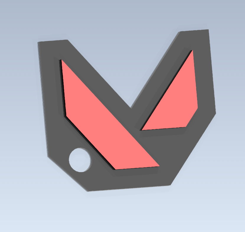 Valorant keychain