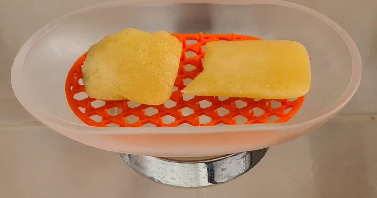 Soap dish plate by vinzcenzo Download free STL model