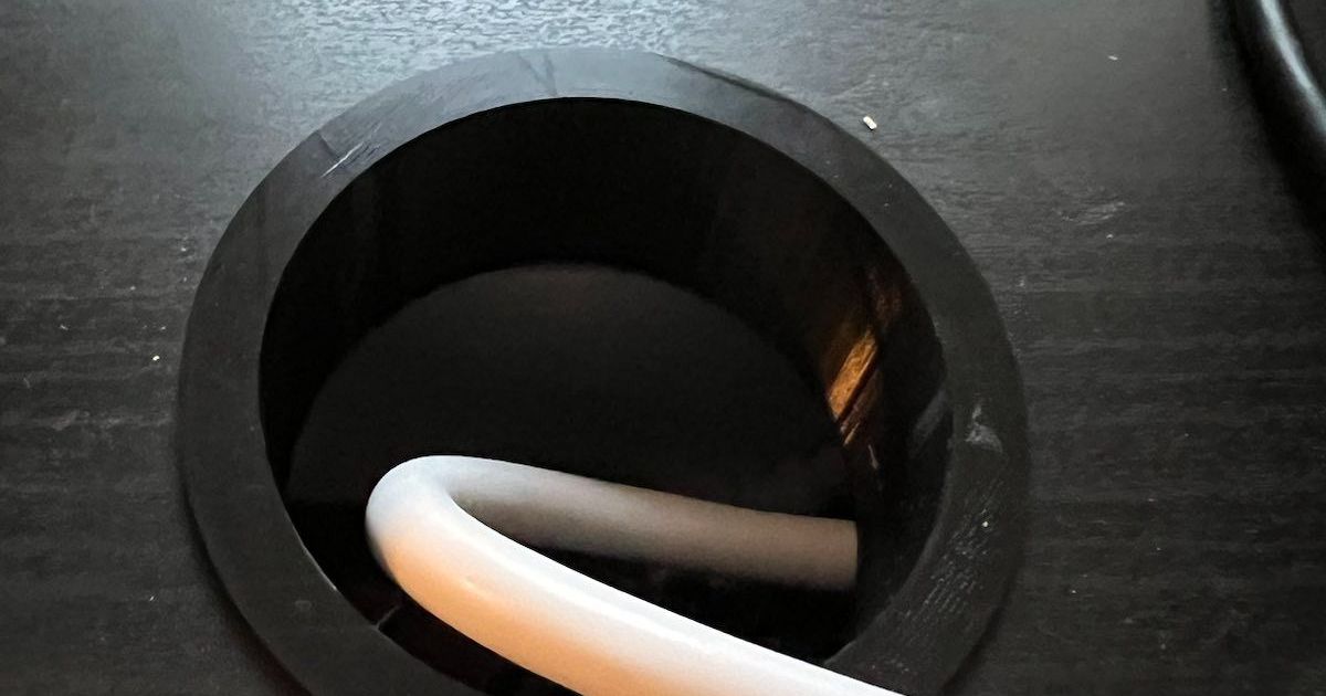 Ikea Desk Cable Insert by William Kehr Download free STL model