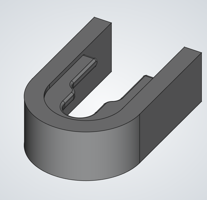 IKEA Tisken Replacement Suction Cup (.step)