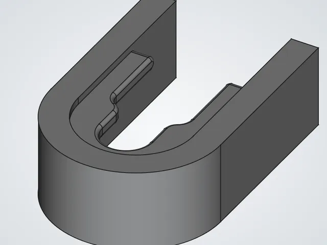 IKEA Tisken Replacement Suction Cup (.step)