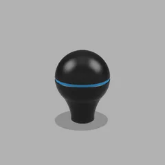 Thrustmaster TH8A short throw knob by sshman, Download free STL model