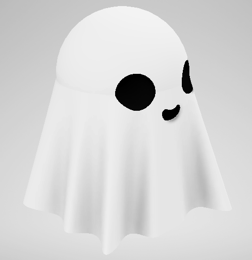 print in place wobbly ghost