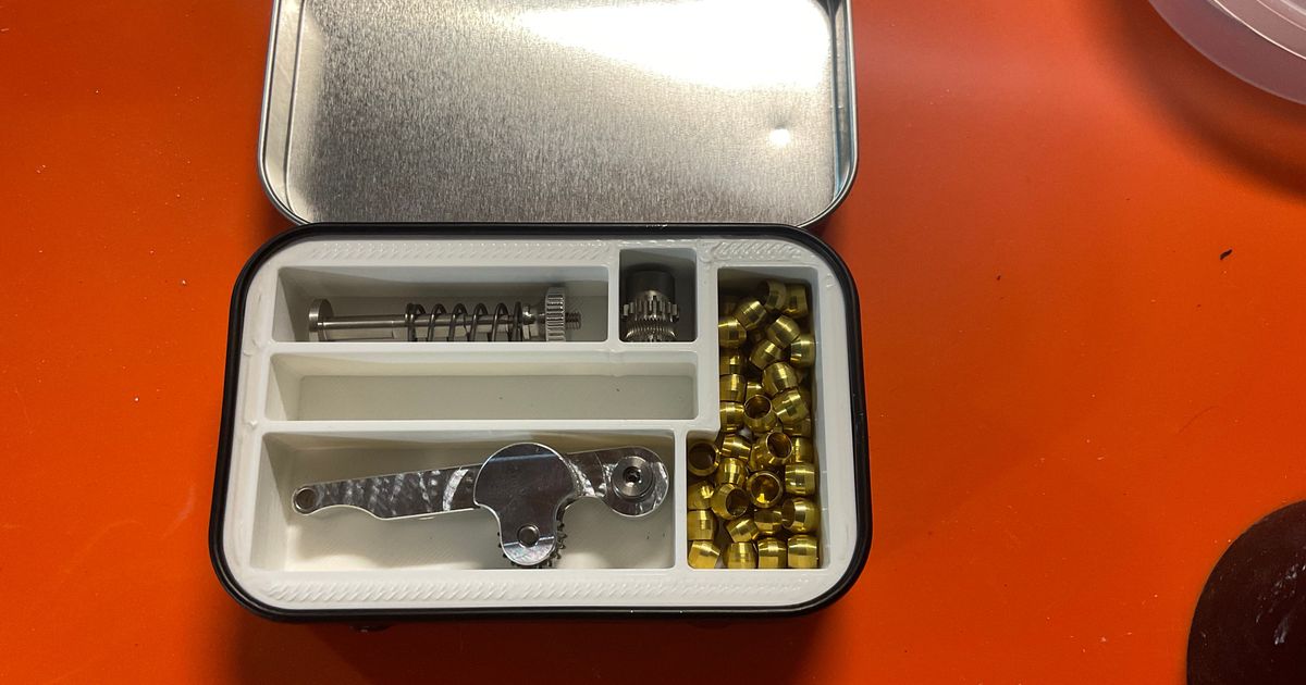 Micro swiss Altoids Tin Extruder by Engineer997 | Download free STL ...