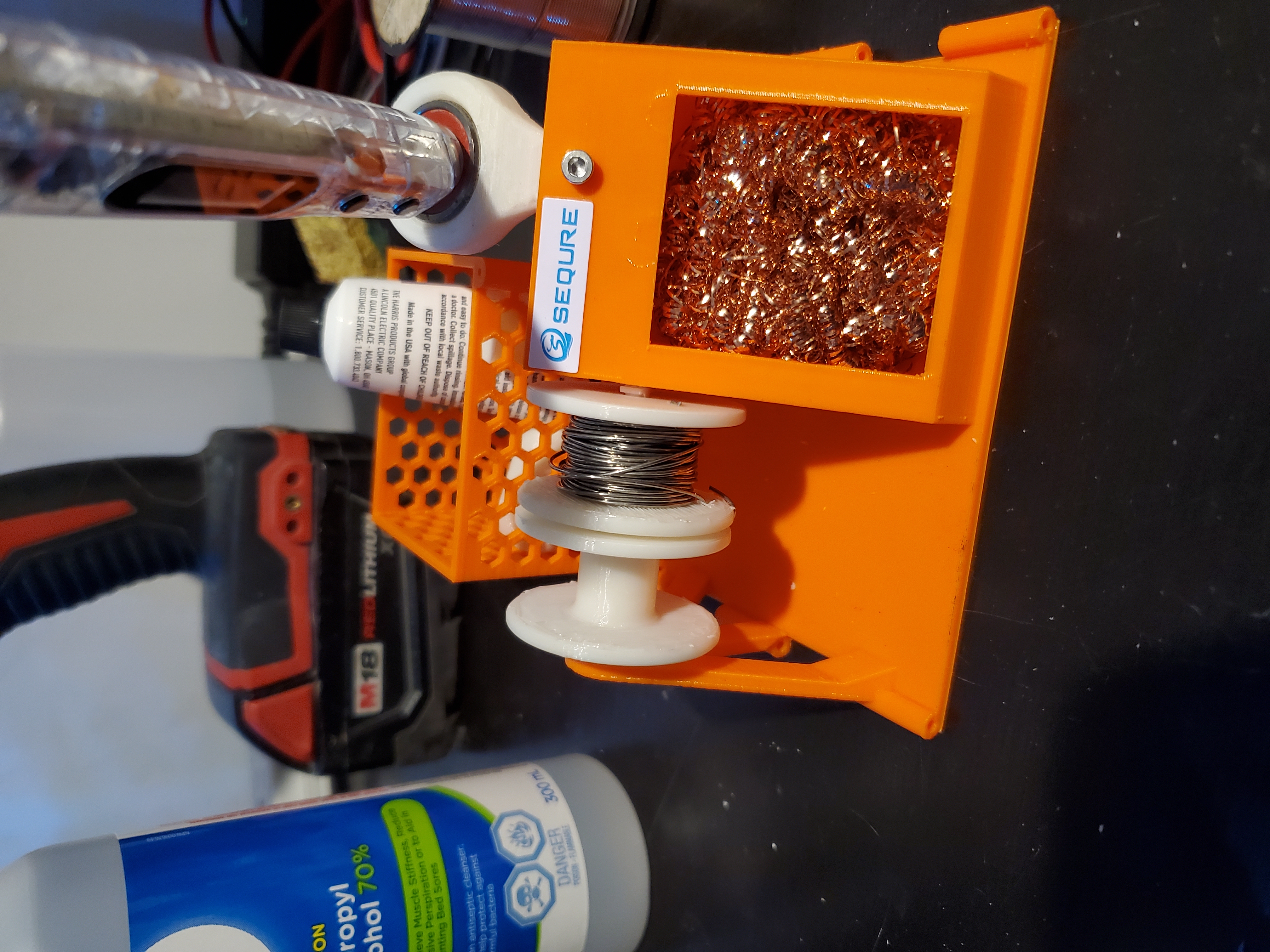 Miniatura 2 do modelo 3D Solder/Wire Spool
