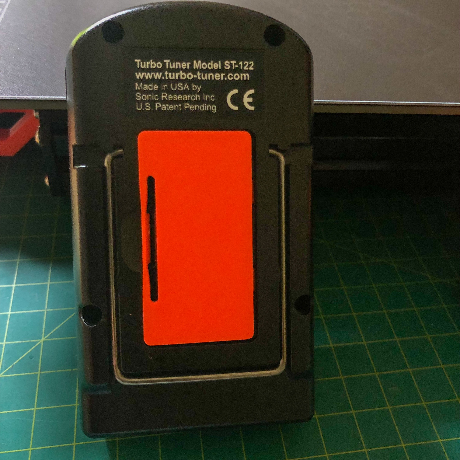 Battery Cover for Sonic Research Turbo Tuner, model ST-122