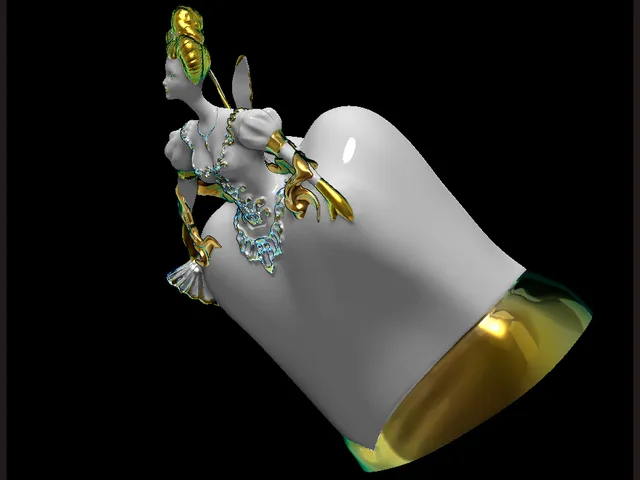 Tooth fairy - print without supports