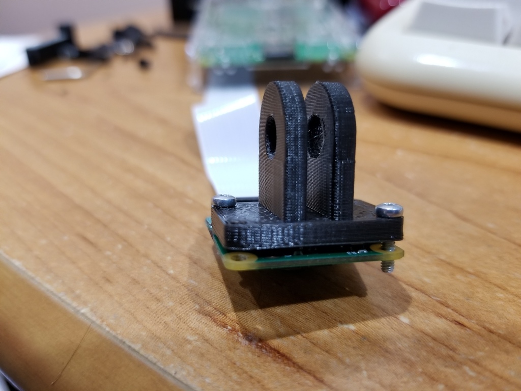 PiCam GoPro Mount OpenSCAD by Naomi Download free STL model