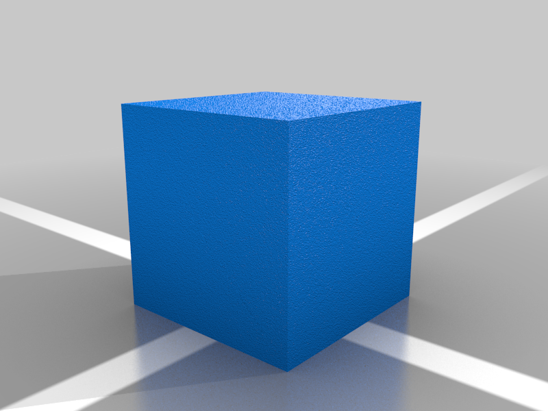 Basic Cube Blender by Naomi Download free STL model