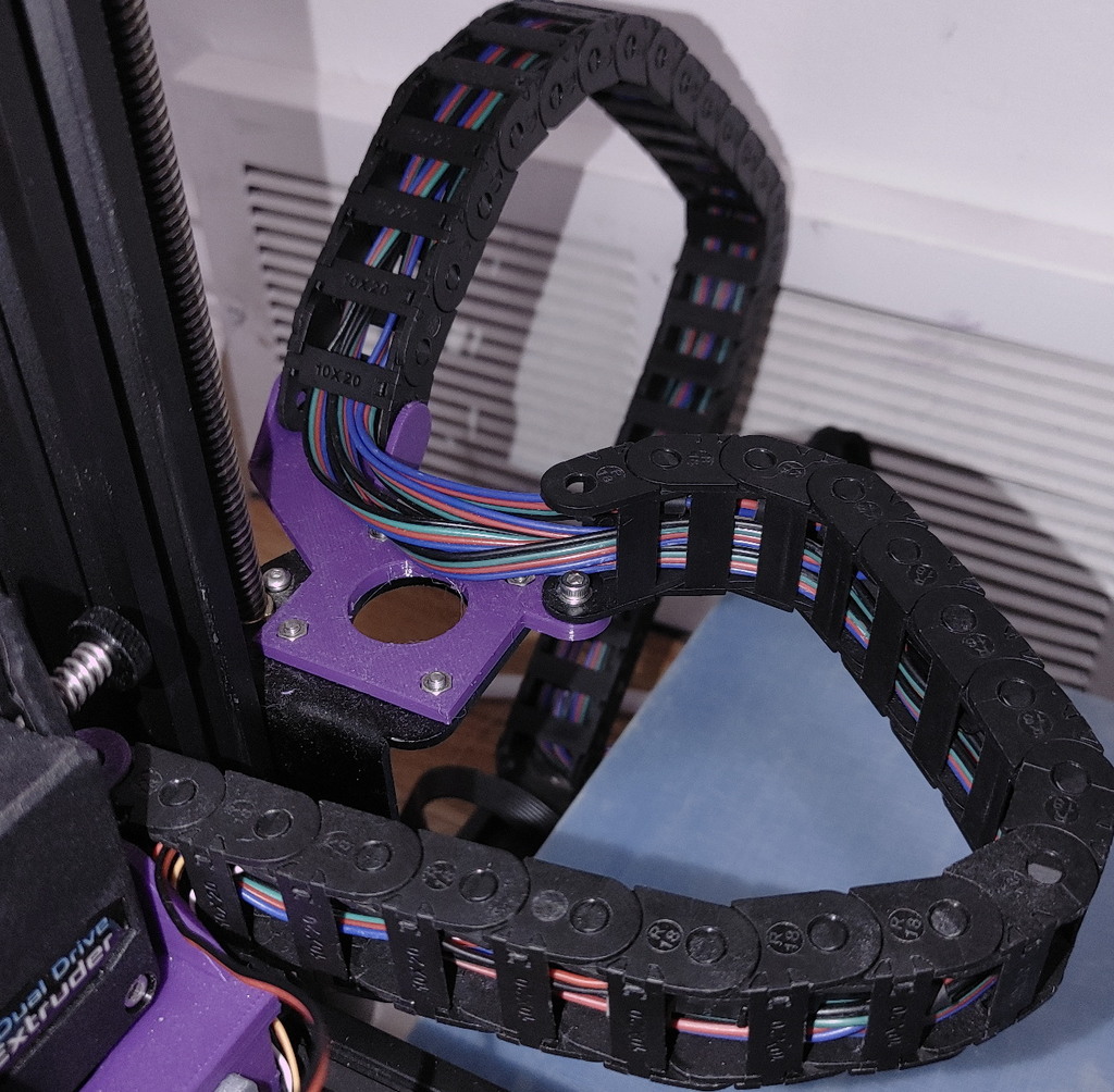 Drag Chain Adapter for Ender 3