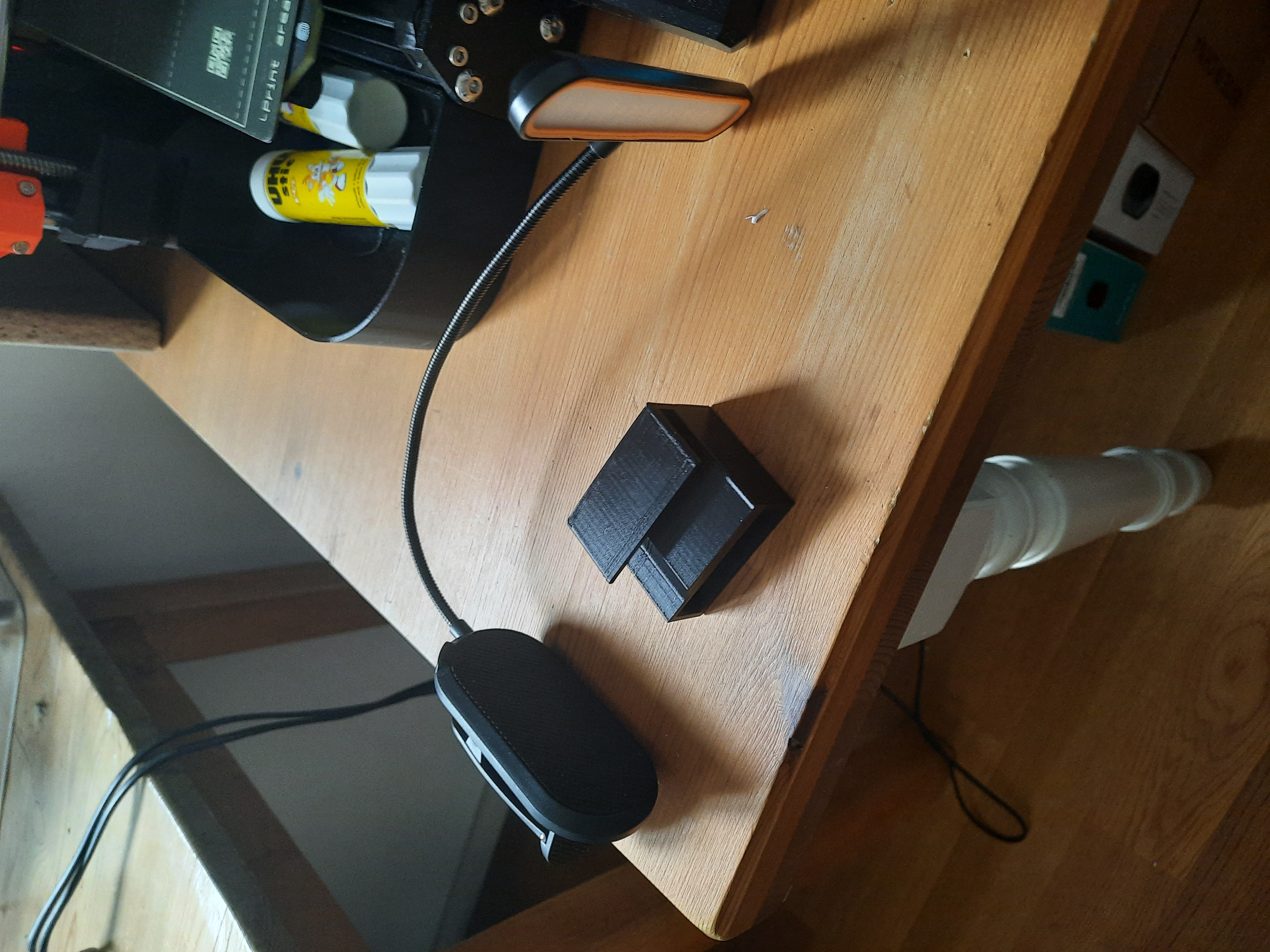 einfache Halterung für Lampen für MK4S 3D model