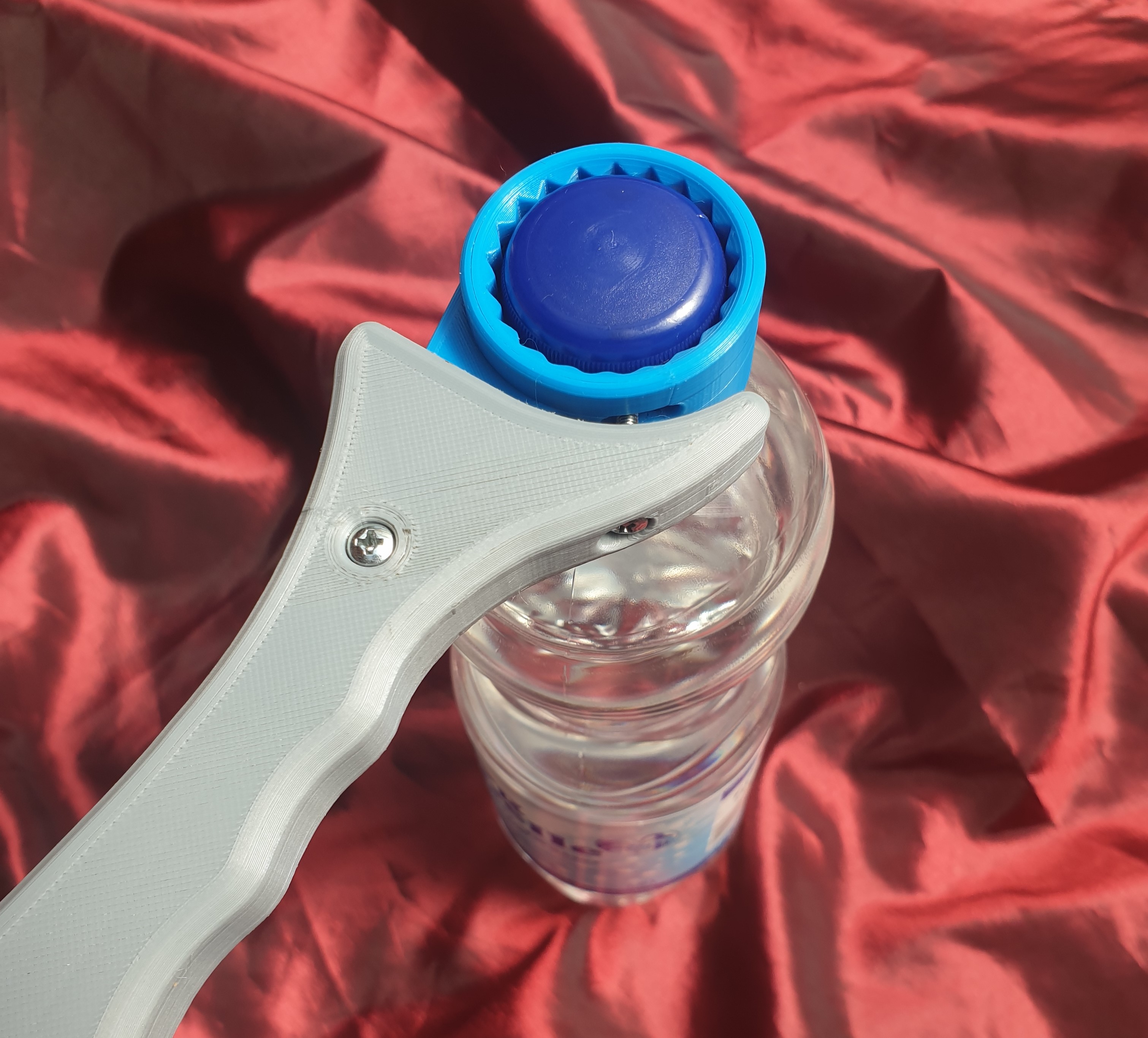 P.B.C.O. Plastic Bottle Cap Opener by Bezis Download free STL model