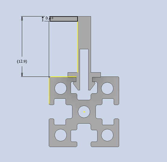Voron V0.1 LED Diffuser 1515 Extrusion by ChickenBanana Download