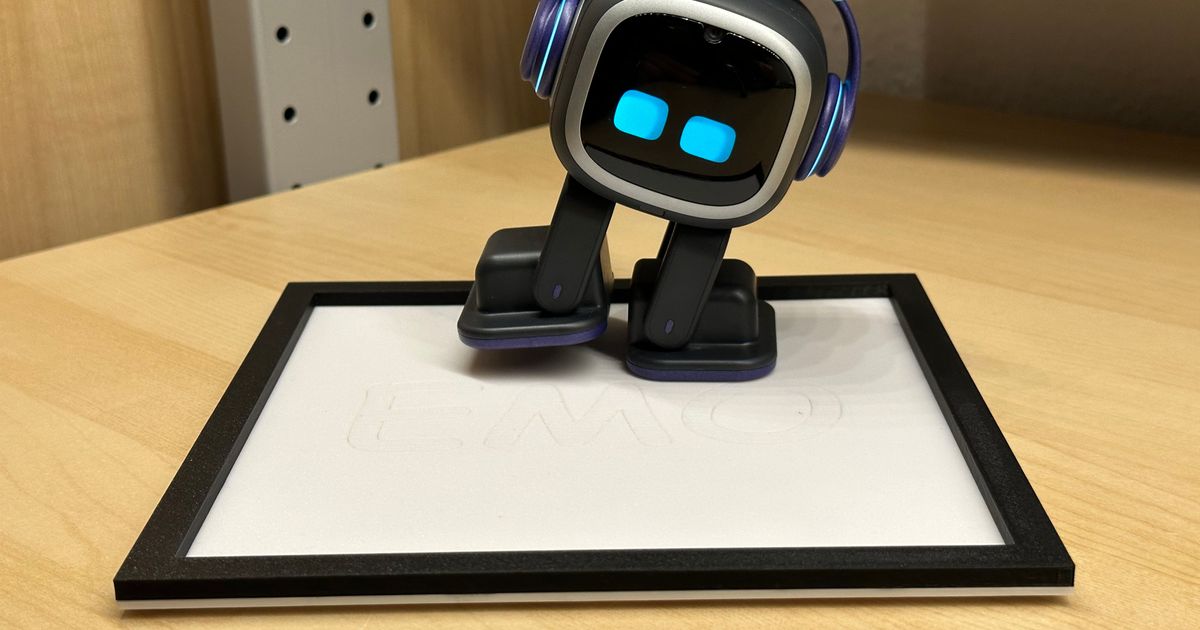 EMO robot walking pad by AWSW Download free STL model