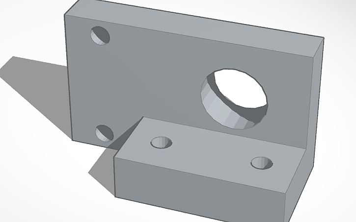 Motor Mount (Yellow Hobby Motor)