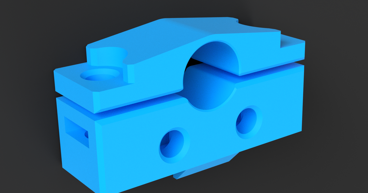 Openable YRod Holder by Extrutim Download free STL model