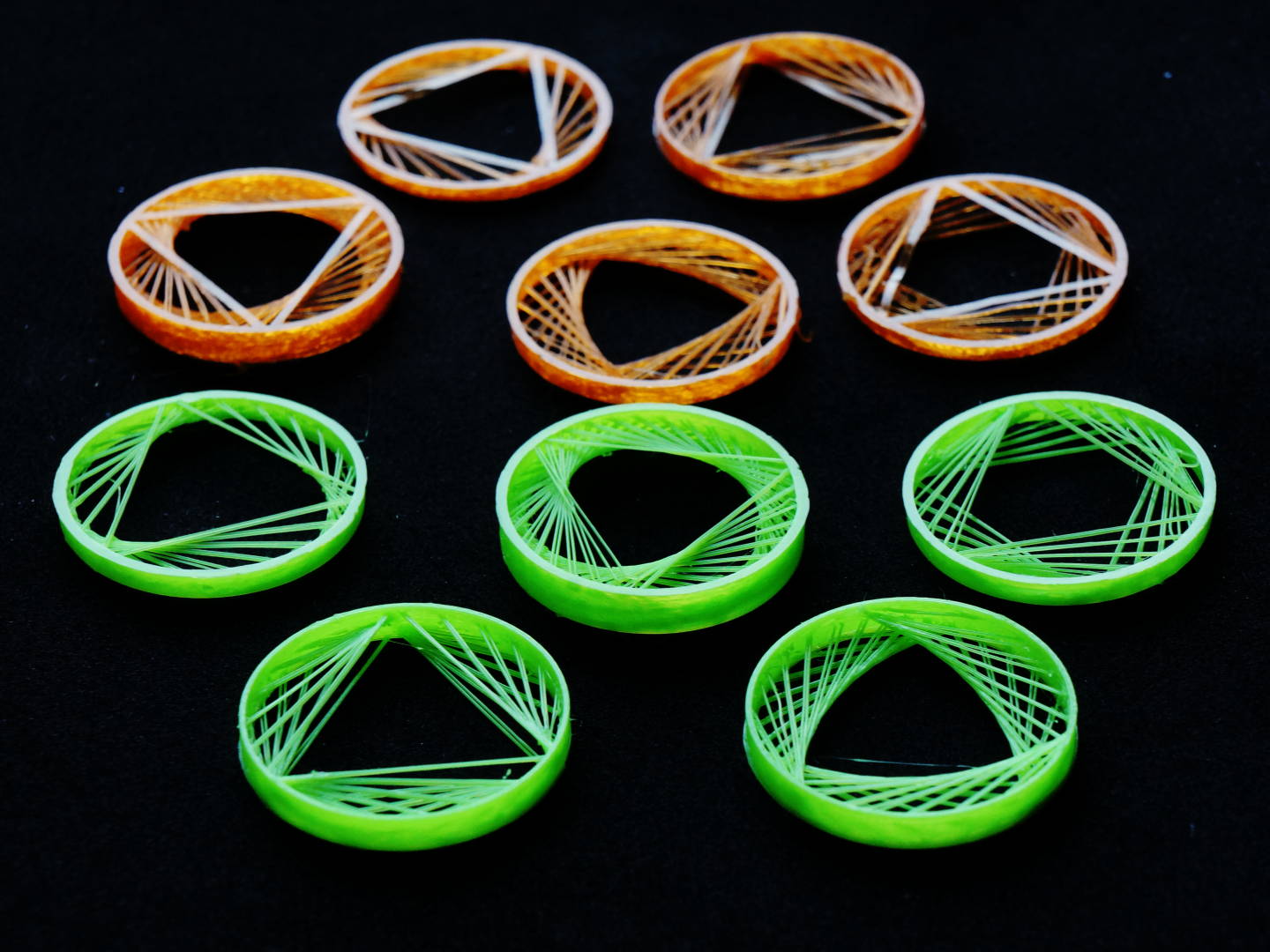 Miniatura 5 do modelo 3D String Ornaments