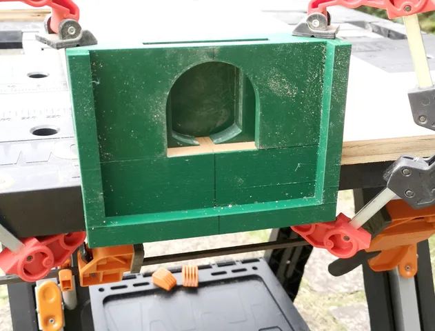 Poor man's biscuit joiner / biscuit joint cutter