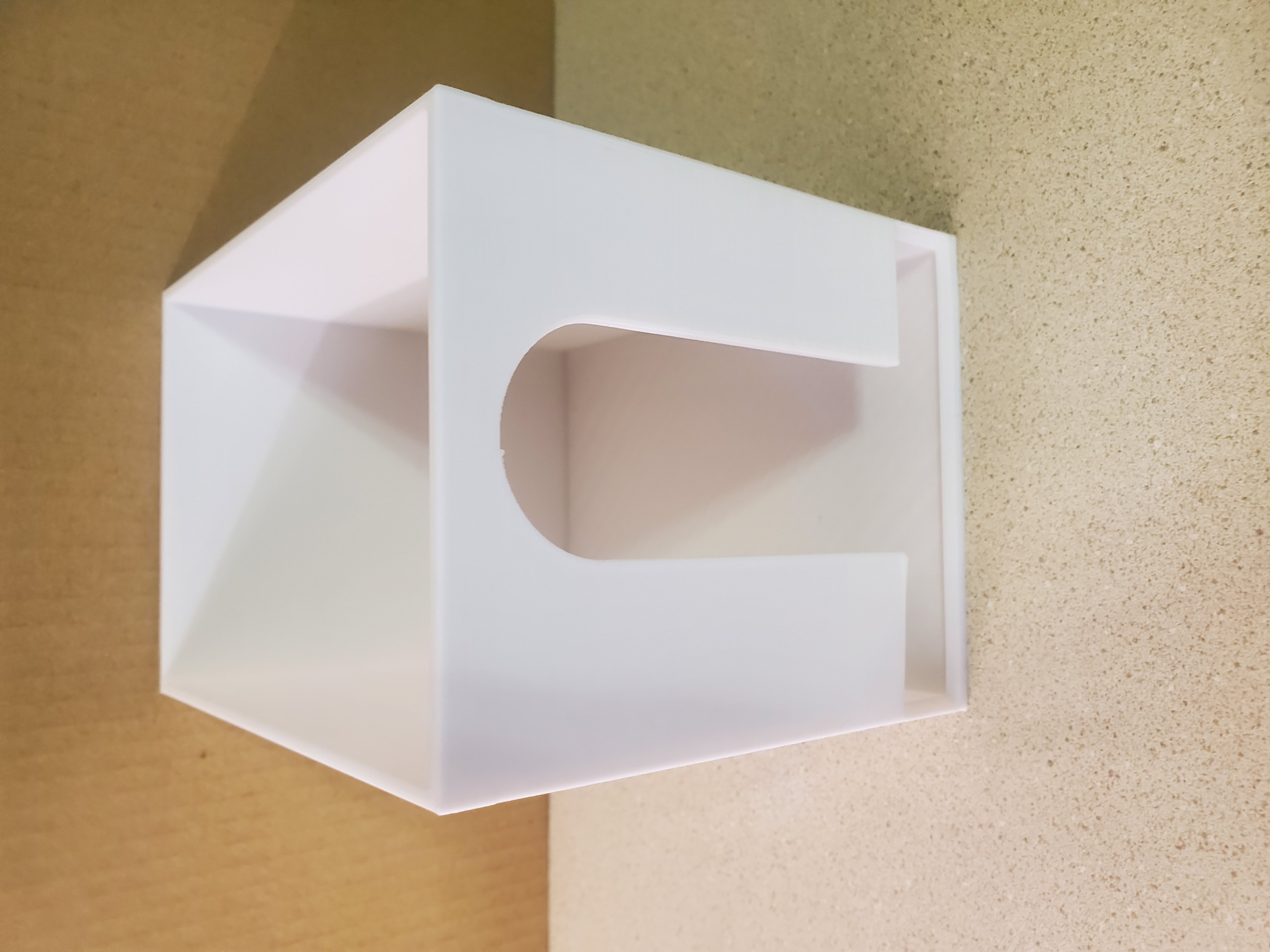 Microwave Popcorn Holder by Mike Anderson Download free STL model