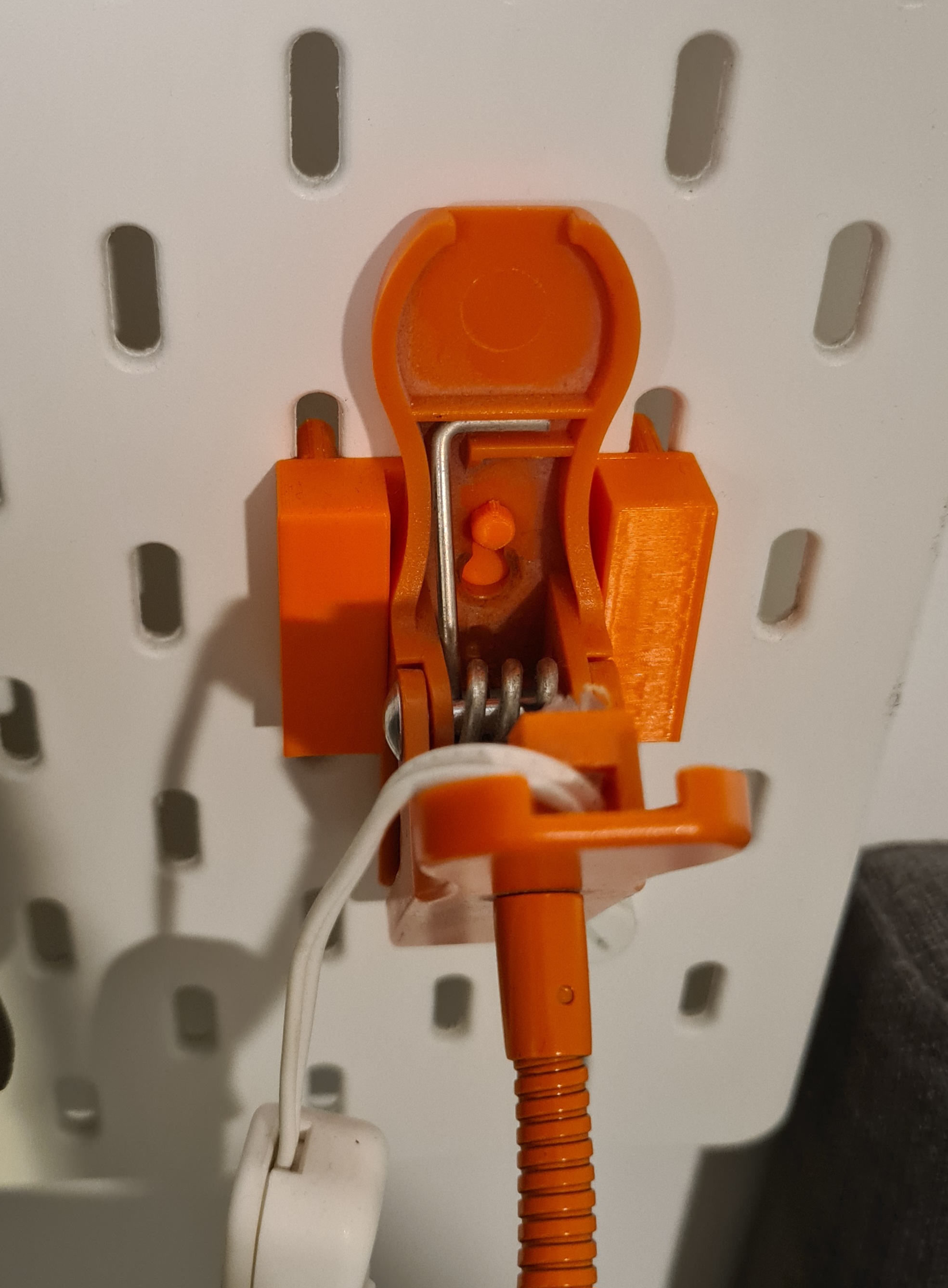IKEA JANSJÖ clips mount adapter for Skadis
