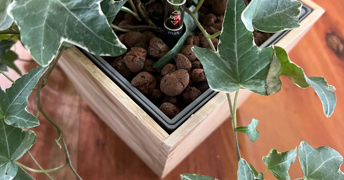 Ikea Vildapel Hydroponics Vase Insert by moTo Download free STL model