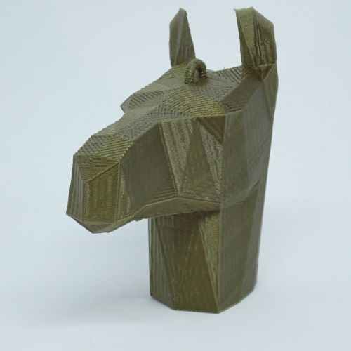 Low poly llama (Head and pendant head version) by Juan de Trisophy ...