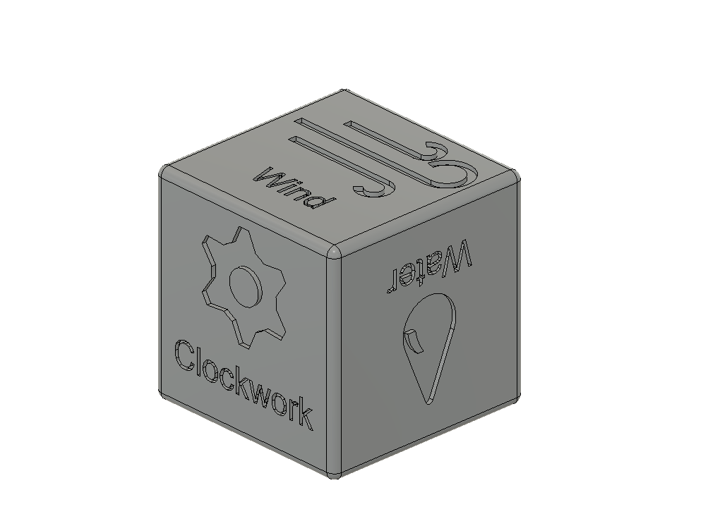 Atomic Shrimp's Invention Dice