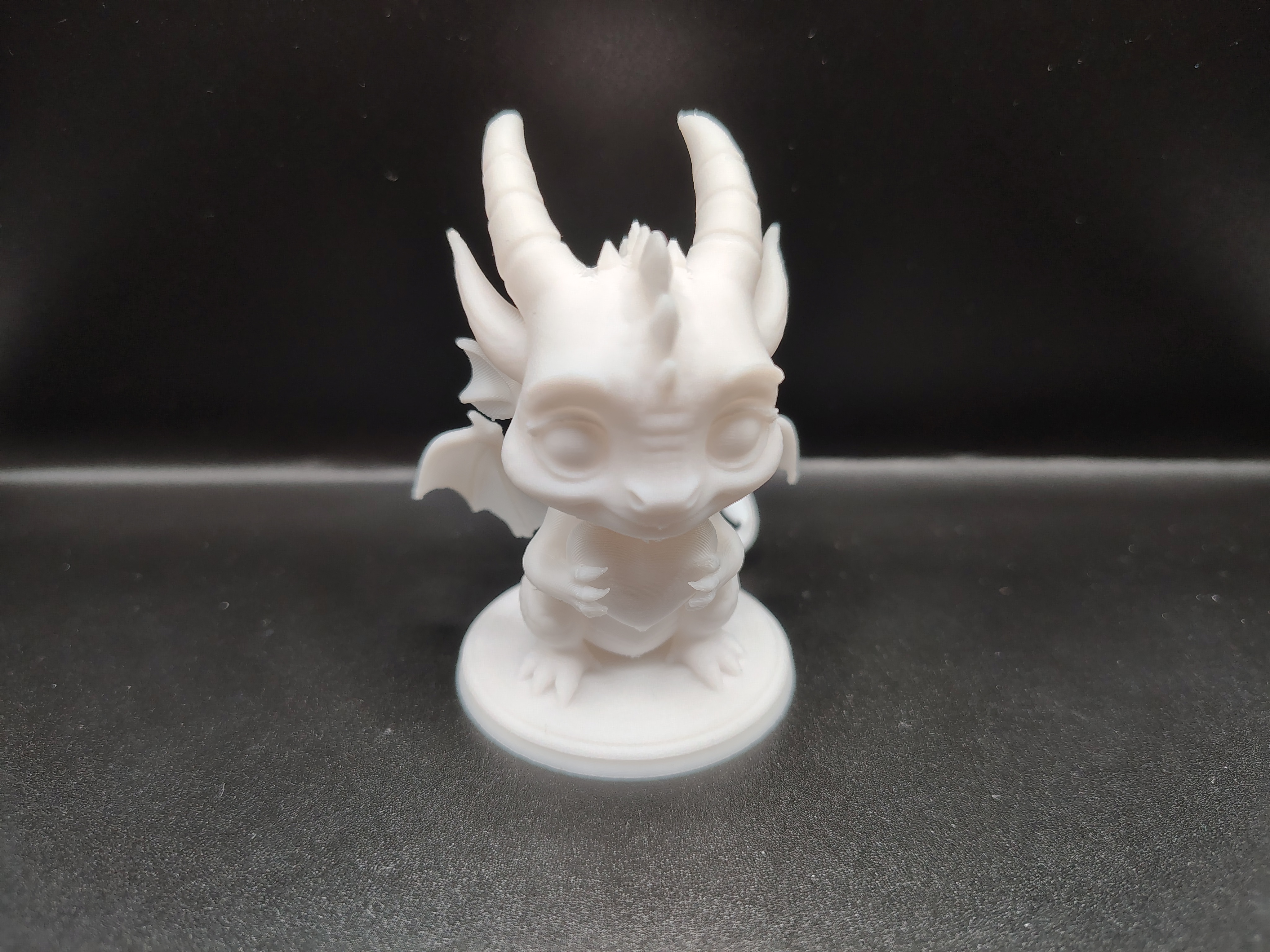 Chibi Baby Dragon with Heart