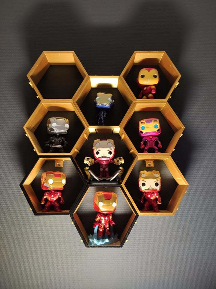 Funko Pop Shelf by Kumpelblase, Download free STL model