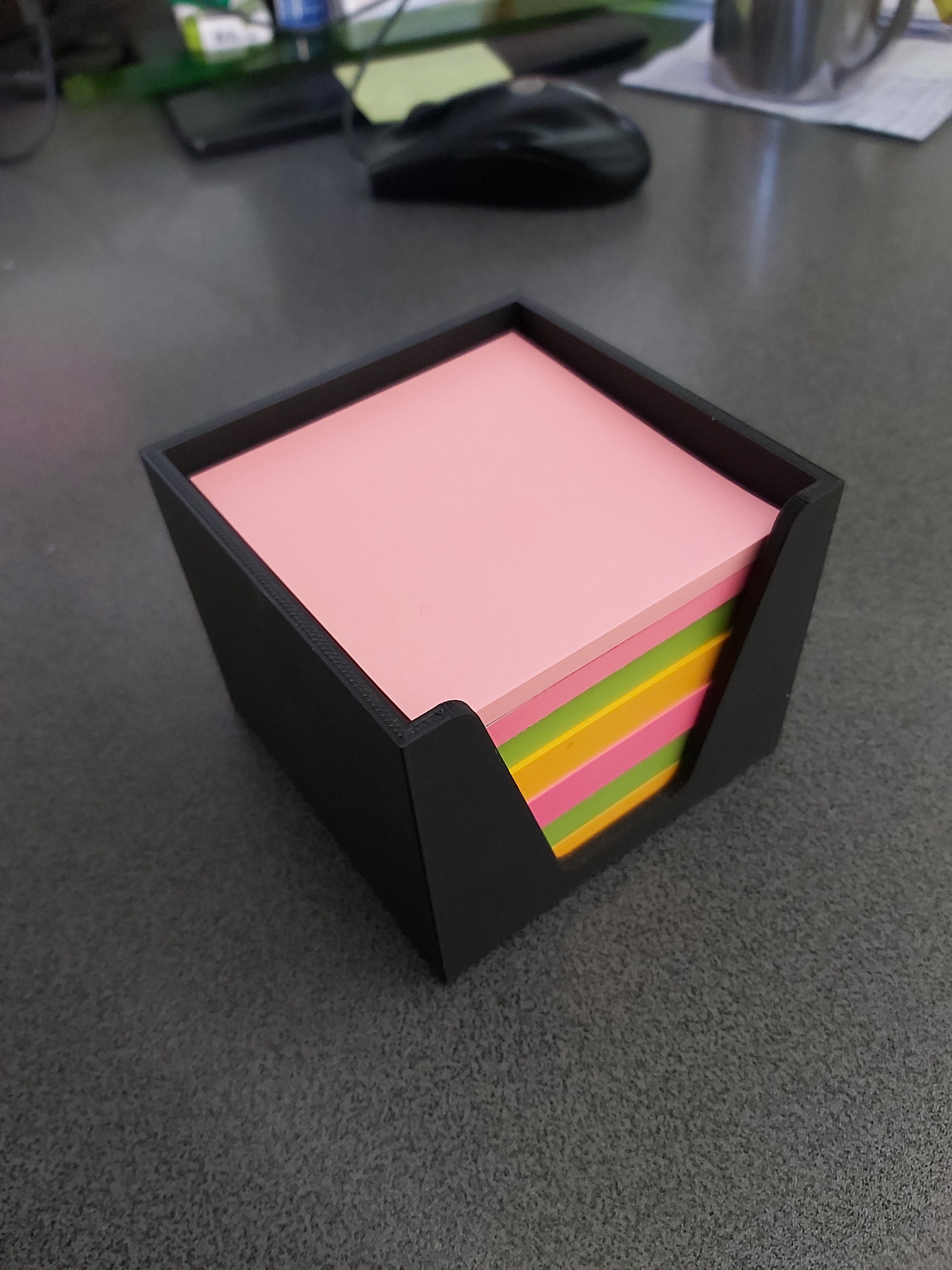 Box for Postit-scribbling-block