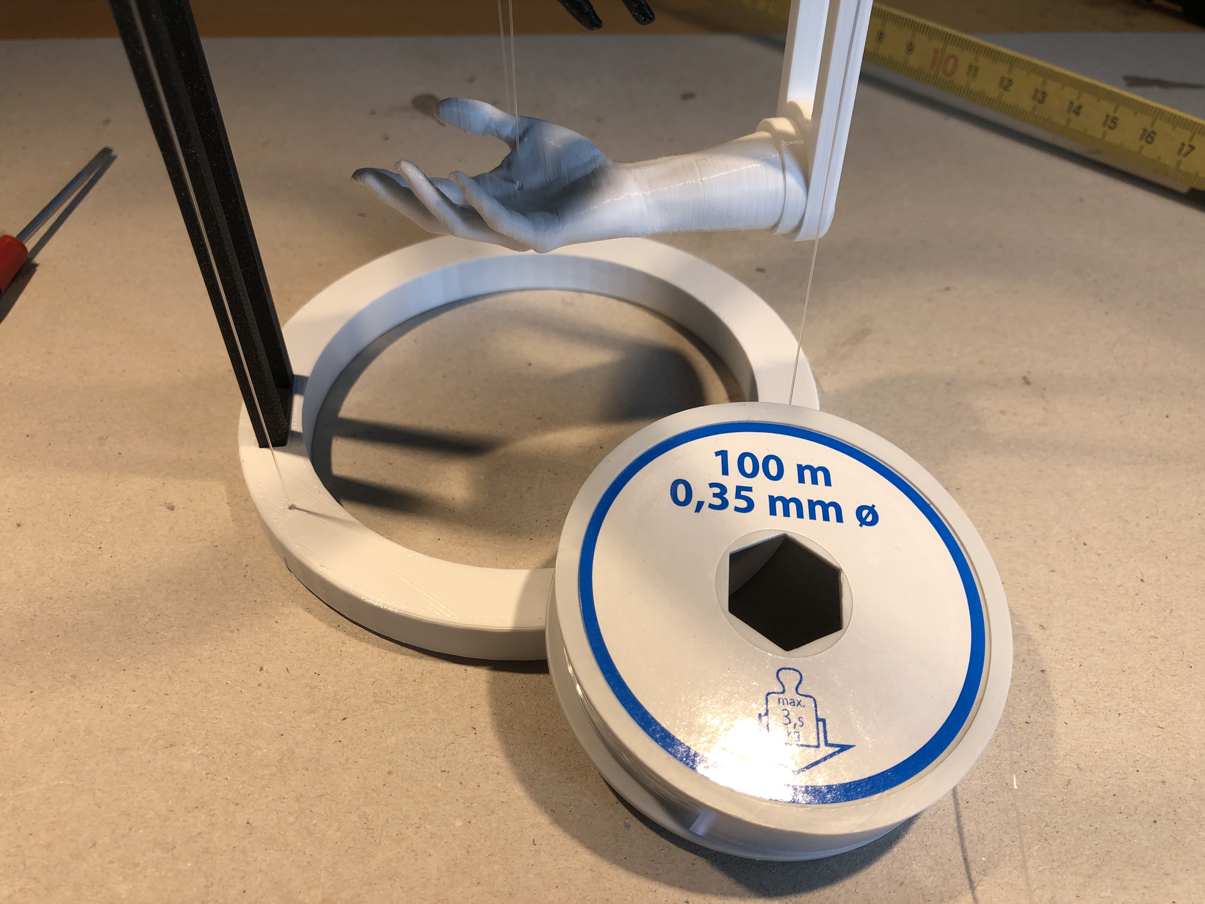Miniatura 7 do modelo 3D Magic Hands - Tensegrity