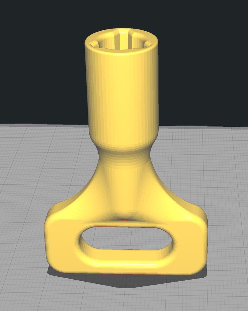 Miniatura 3 do modelo 3D clef triangulaire (triangular key)