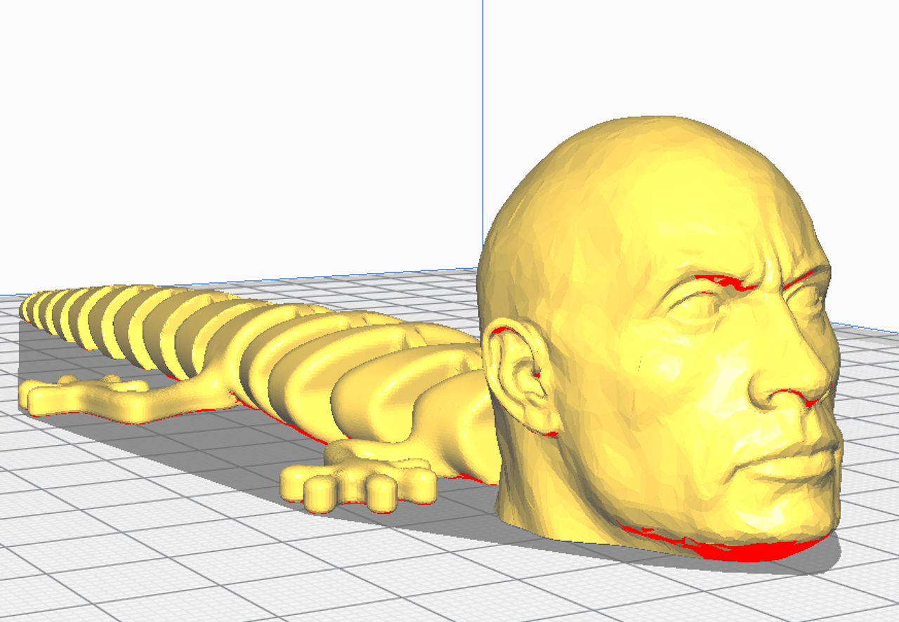 Dwayne the Rock Johnson Lizard (Sadece Plastik Aparattır!!!)